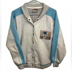 Vintage Wilson Fitness Women’s size Medium Snap Button Jacket